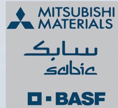 Mitsubishi Materials, SABIC and BASF